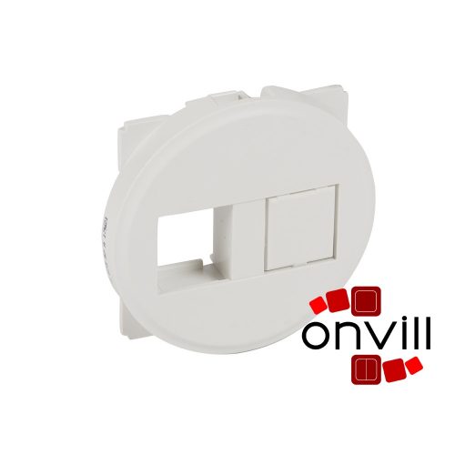 Legrand 067357, Céliane Rj45 Keystone Adapter, Fehér