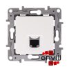 Legrand 764573, Niloé 1XRJ45 Cat.6 UTP Informatikai Csatlakozóaljzat, Fehér