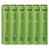 EMOS B2111V, GP ReCyko NiMH Akkumulátor HR03 (AAA) 1000mAh 4+2db