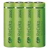 EMOS B21254, GP ReCyko NiMH Akkumulátor HR6 (AA) 2500mAh 4db