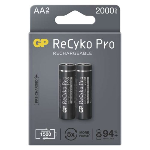 EMOS B2220, GP ReCyko Pro NiMH Akkumulátor HR6 (AA) 2000mAh 2db