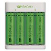 EMOS B51414, GP Akkumulátor töltő Eco E411+2xAA ReCyko 2100mAh