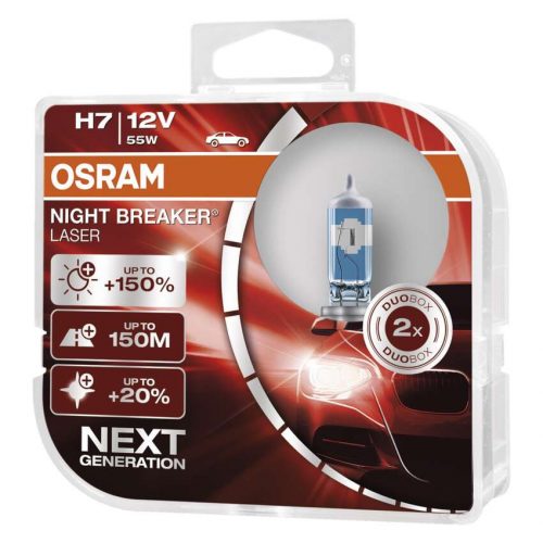 EMOS C2605.4, OSRAM H7 IZZÓ 12V 55W 64210 NBL 2db