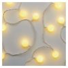 EMOS D5AW01, LED fényfüzér, cseresznye – golyók 2,5 cm, 4 m, kültéri és beltéri, meleg fehér, időzítő