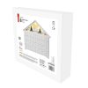 EMOS DCWW02, LED adventi naptár, fa, 35x33 cm, 2x AA, beltéri, meleg fehér, időzítő