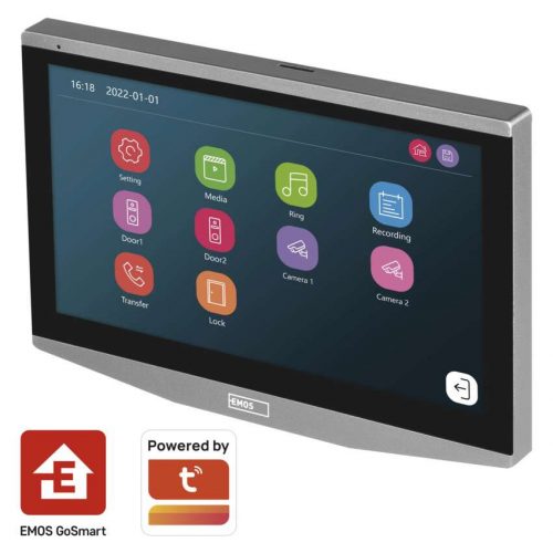 EMOS H4011, GoSmart Kiegészítő monitor IP-700B otthoni video kaputelefonhoz IP-700A 