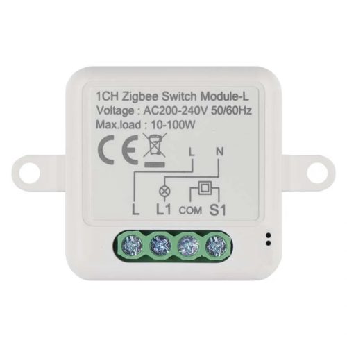 EMOS H5103, GoSmart kapcsolómodul IP-2103SZ, ZigBee, 1 csatornás (nem igényel N vezetéket)