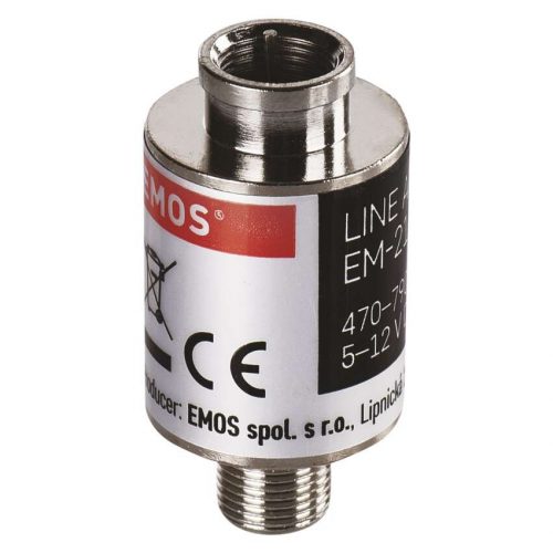 EMOS J5710, DVB-T/T2 antenna előerősítő 30db/csomag