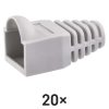 EMOS K0151, RJ45 csatlakozó védőkupak szürke 20db/csomag