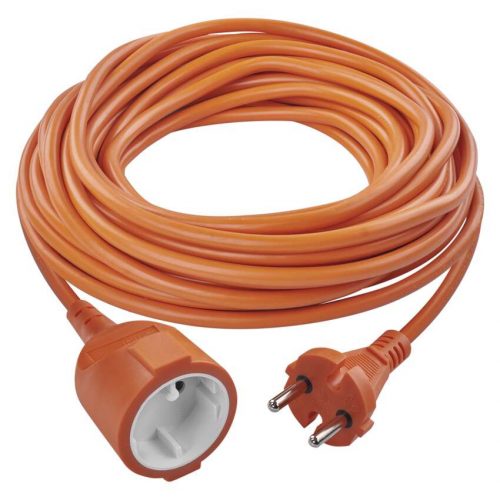 EMOS P01320R, Hosszabbító 20 m / 1 aljzat / narancssárga / PVC / 230 V / 1,5 mm2