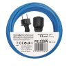 EMOS P01520W, Weatherproof hosszabbító kábel 20 m / 1 csatlakozó / kék / szilikon / 230 V / 1,5 mm2