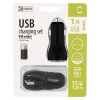 EMOS V0219, Univerzális USB TÖLTŐ 2.1A+micro USB Kábel+Átalakító USB-C