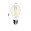 EMOS Z74270, LED izzó Filament A60 / E27 / 7 W (75 W) / 1 060 lm / meleg fehér