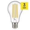 EMOS Z74290, LED izzó Filament A70 / E27 / 17 W (150 W) / 2 452 lm / meleg fehér