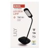 EMOS Z7629B, Lily LED asztali lámpa, fekete