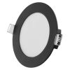 EMOS ZD1323, LED süllyesztett lámpatest NEXXO, kerek, fekete, 7W, CCT