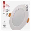 EMOS ZD1432, LED süllyesztett lámpatest RUBIC, kerek, fehér, 9W, természetes fehér