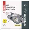 EMOS ZD3221, Exclusive LED spotlámpa 5W 450lm IP20 meleg fehér