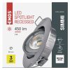 EMOS ZD3222, Exclusive LED spotlámpa 5W 450lm IP20 term. fehér