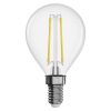 EMOS ZF1200, LED izzó Filament Mini Globe / E14 / 1,8 W (25 W) / 250 lm / meleg fehér