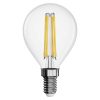 EMOS ZF1220, LED izzó Filament Mini Globe / E14 / 3,4 W (40 W) / 470 lm / meleg fehér