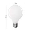 EMOS ZF2151, LED izzó Filament gömb / E27 / 7,8 W (75 W) / 1 055 lm / természetes fehér