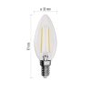 EMOS ZF3201, LED izzó Filament gyertya / E14 / 1,8 W (25 W) / 250 lm / természetes fehér