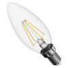 EMOS ZF3220, LED izzó Filament gyertya / E14 / 3,4 W (40 W) / 470 lm / meleg fehér