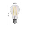 EMOS ZF5150, LED izzó Filament A60 / E27 / 7,8W (75W) / 1060 lm / meleg fehér