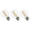 EMOS ZF5157.3, LED izzó Filament A60 / E27 / 5 W (75 W) / 1 060 lm / meleg fehér 3db