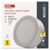 EMOS ZM5123, LED felületi lámpatest NEXXO, kerek, fehér, 7,6W, CCT