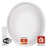 EMOS ZM5192, Smart LED lámpatest GoSmart, süllyesztett, kör alakú, 45W, CCT, dimmelhető, Wi-Fi