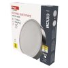 EMOS ZM5253, LED felületi lámpatest NEXXO, kerek, ezüst, 28,5W, CCT