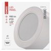 EMOS ZM5432, LED felületi lámpatest RUBIC, kerek, fehér, 9W, természetes fehér