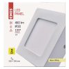 EMOS ZM6121, LED panel falon kívüli 6W 400lm IP20 meleg fehér