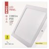 EMOS ZM6151, LED panel falon kívüli 24W 2000lm IP20 meleg fehér