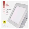 EMOS ZM6232, LED panel falon kívüli 12.5W 1000lm IP20 természetes fehér