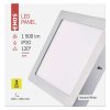 EMOS ZM6242, LED panel falon kívüli 18W 1500lm IP20 természetes fehér