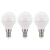 EMOS ZQ1221.3, LED izzó Classic Mini Globe / E14 / 5 W (40 W) / 470 lm / természetes fehér 3db