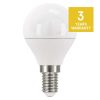 EMOS ZQ1225, LED izzó True Light Mini Globe / E14 / 4,2 W (40 W) / 470 lm / meleg fehér