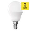 EMOS ZQ1D11, LED izzó Classic Mini Globe / E14 / 2,5 W (32 W) / 350 lm / Meleg fehér