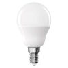 EMOS ZQ1D11, LED izzó Classic Mini Globe / E14 / 2,5 W (32 W) / 350 lm / Meleg fehér