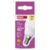 EMOS ZQ1E21, LED izzó Classic Mini Globe / E14 / 4,2 W (40 W) / 470 lm / Meleg fehér