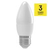 EMOS ZQ3110, LED izzó Classic gyertya / E27 / 4,1 W (32 W) / 350 lm / meleg fehér