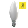 EMOS ZQ3211, LED izzó Classic gyertya / E14 / 4,1 W (32 W) / 350 lm / természetes fehér