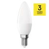 EMOS ZQ3E24, LED izzó Classic gyertya / E14 / 4,2 W (40 W) / 470 lm / Hideg fehér