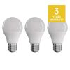 EMOS ZQ5145.3, LED izzó True Light A60 / E27 / 7,2 W (60 W) / 806 lm / természetes fehér 3db