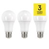 EMOS ZQ5151.3, LED izzó Classic A60 / E27 / 10,7 W (75 W) / 1 060 lm / természetes fehér 3db