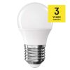 EMOS ZQ6D11, LED izzó Classic Mini Globe / E27 / 2,5 W (32 W) / 350 lm / Meleg fehér