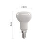 EMOS ZQ7220, LED izzó Classic R50 / E14 / 4 W (39 W) / 450 lm / meleg fehér